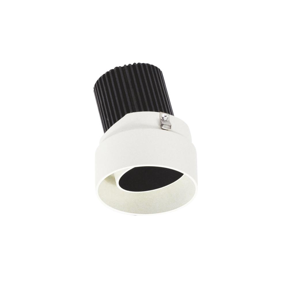 2" Iolite LED Round Trimless Adjustable, 10-Degree Optic, 800lm / 12W, 3500K, Black Adjustable /