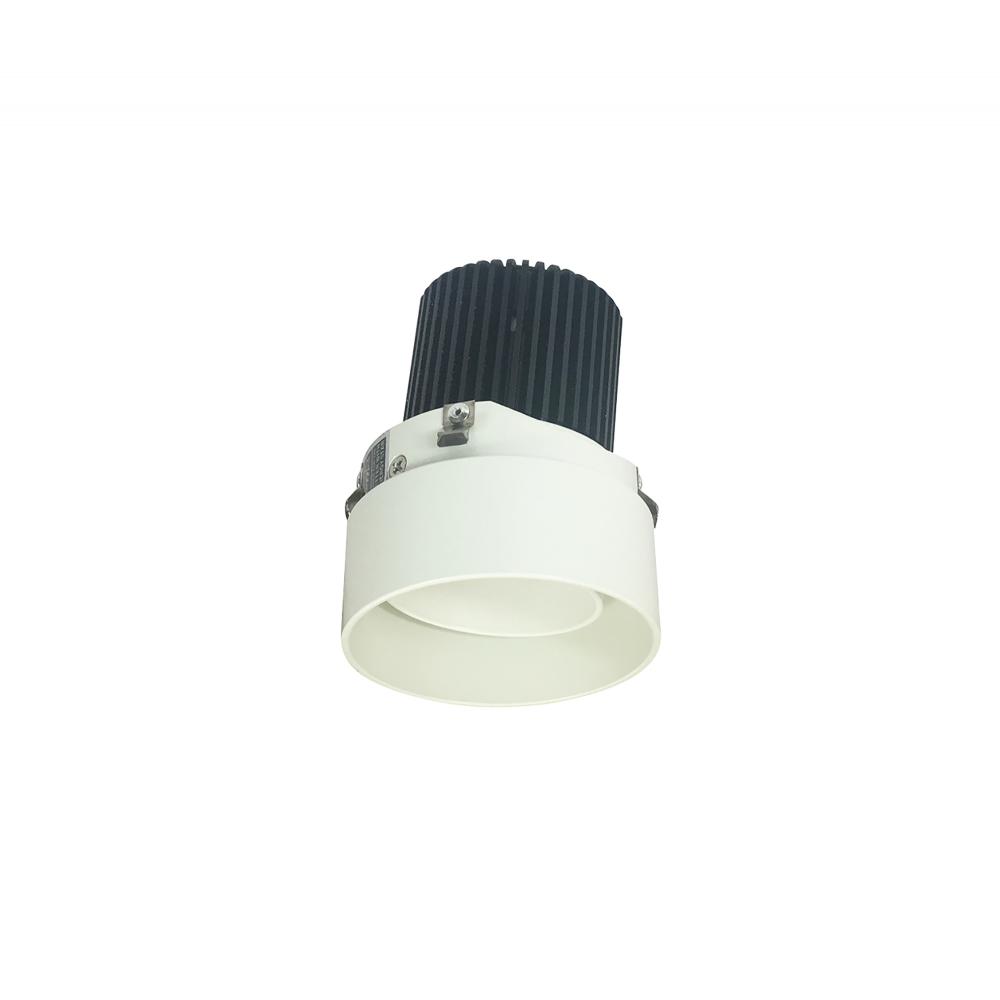 2" Iolite LED Round Trimless Adjustable, 10-Degree Optic, 800lm / 12W, 2700K, White Adjustable /