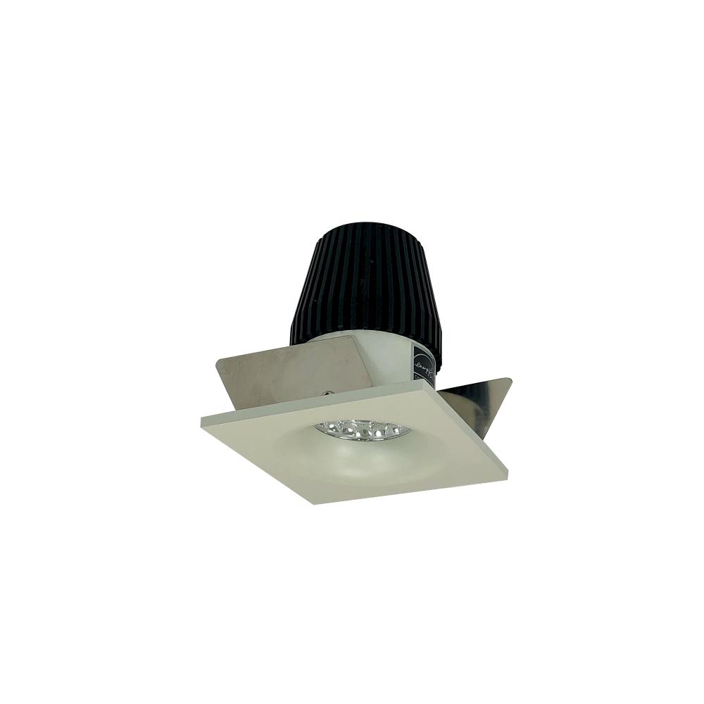 1" Iolite LED NTF Square Bullnose, 600lm, 3500K, White Reflector / White Flange