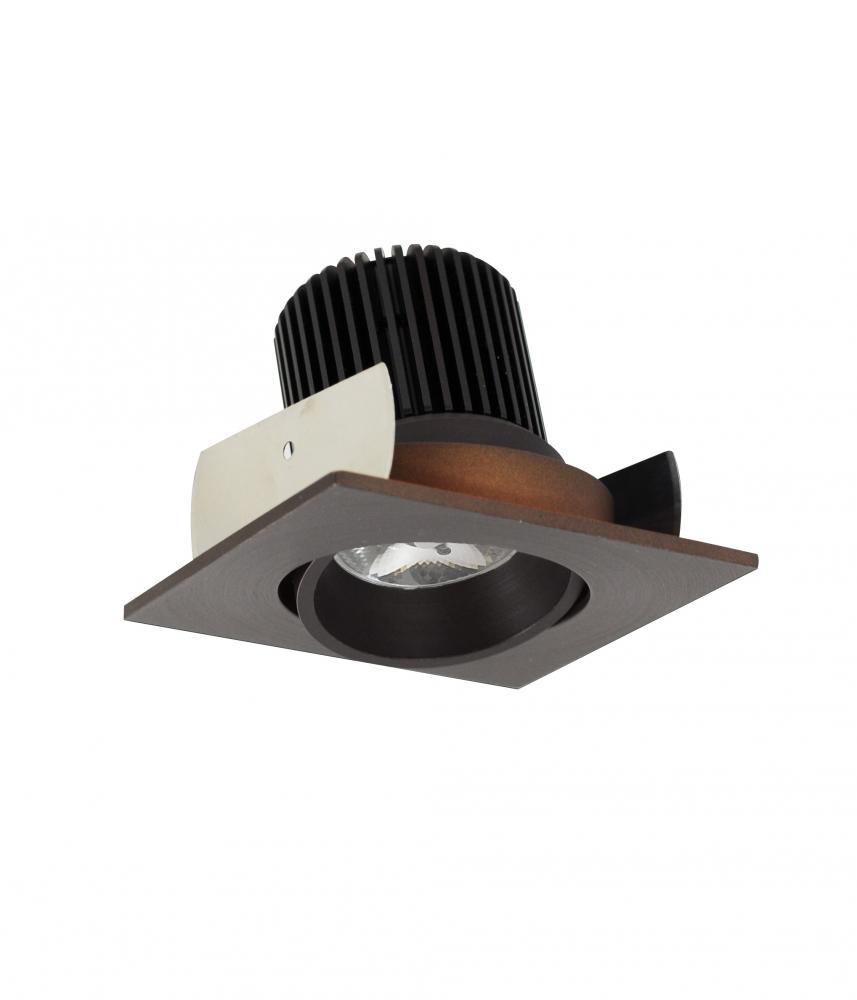 2" Iolite LED Square Adjustable Cone Reflector, 10-Degree Optic, 800lm / 12W, 4000K, Bronze