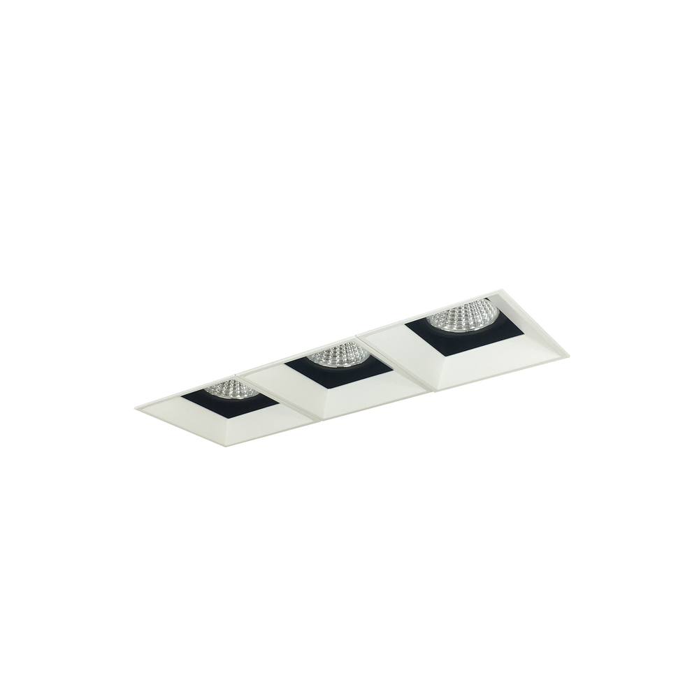 Iolite MLS 3-Head Trimless Reflector Kit, Comfort Dim, 800lm, Black/MPW Fixed Downlt. Trims