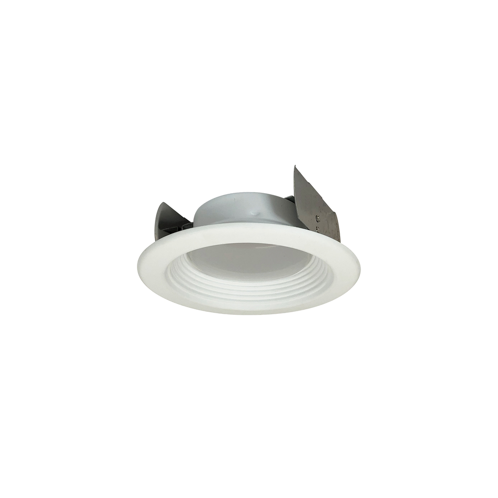 4" AC Onyx LED Retrofit Baffle, 700lm / 10.5W, 4000K, White finish