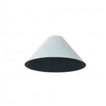 Nora NYLM-2CONEWB - 2" iLENE Fixture Shade, White/Black