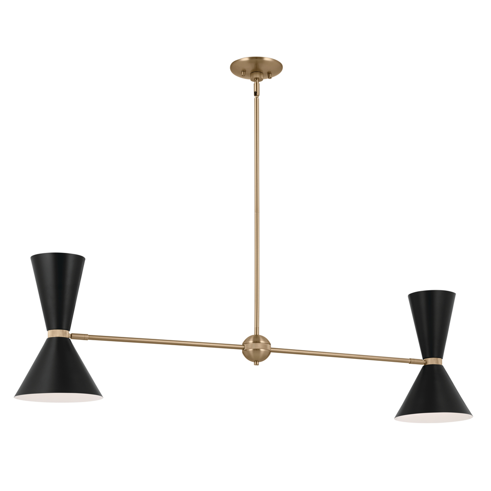 Linear Chandelier 4Lt