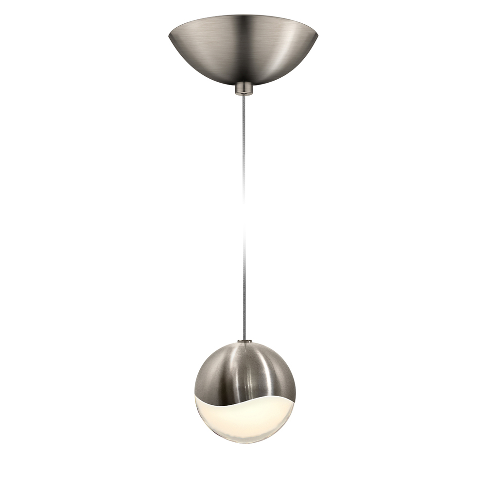 Medium LED Pendant w/Dome Canopy