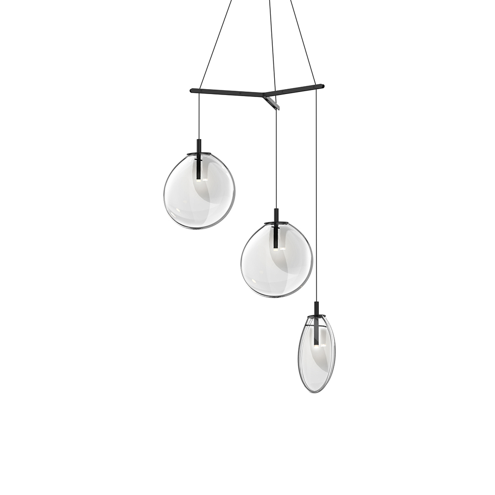 Medium 3-Light Tri-Spreader LED Pendant