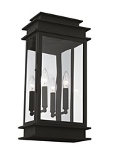 Livex Lighting 2018-04 - 2 Light Black Outdoor Wall Lantern