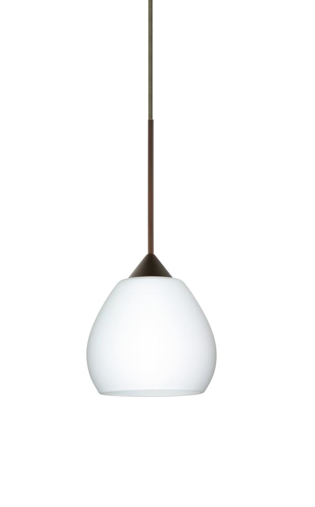 Besa Pendant Tay Tay Bronze Opal Matte 1x50W Halogen