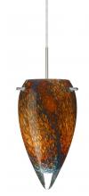 Besa Lighting 1JC-4125CE-LED-SN - Besa Juli LED Pendant Ceylon Satin Nickel 1x9W LED