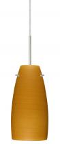 Besa Lighting 1JT-1512OK-LED-SN - Besa Tao 10 LED Pendant Oak Satin Nickel 1x9W LED