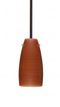 Besa Lighting 1TT-1512CH-BR - Besa Tao 10 Stem Pendant Bronze Cherry 1x100W Medium Base