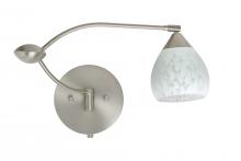 Besa Lighting 1WU-560519-SN - Besa Wall Tay Tay Satin Nickel Carrera 1x50W Halogen Gy6.35