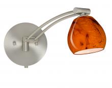 Besa Lighting 1WW-5605HB-SN - Besa Wall Tay Tay Satin Nickel Habanero 1x50W Halogen Gy6.35