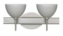 Besa Lighting 2SW-4679TN-SN - Besa Wall Brella Satin Nickel Titan 2x40W G9