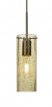 Besa Lighting J-JUNI10GD-BR - Besa, Juni 10 Pendant For Multiport Canopy, Gold Bubble, Bronze, 1x60W Medium Base