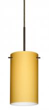 Besa Lighting 1BC-4404VM-LED-BR - Besa Stilo 7 LED Pendant Vanilla Matte Bronze 1x9W LED