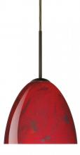 Besa Lighting 1BT-7572MA-HAL-BR - Besa Sasha II Pendant Bronze Magma 1x40W Halogen