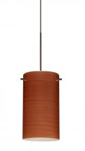 Besa Lighting RXP-4404CH-BR - Besa Stilo 7 Pendant Bronze Cherry 1x50W Halogen