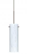 Besa Lighting 1XC-493019-BR - Besa Copa Pendant, Carrera, Bronze, 1x50W Halogen