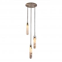 Kalco 519276WB - Flint 3 Light Full Canopy Pendant