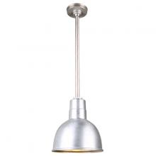 Hi-Lite MFG Co. H-QSN16110-SA-96/QSN24ST3-96/QSNHSC-96 - 10" Ceiling Stem Light