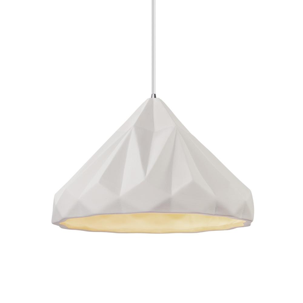 Geometric 1-Light LED Pendant