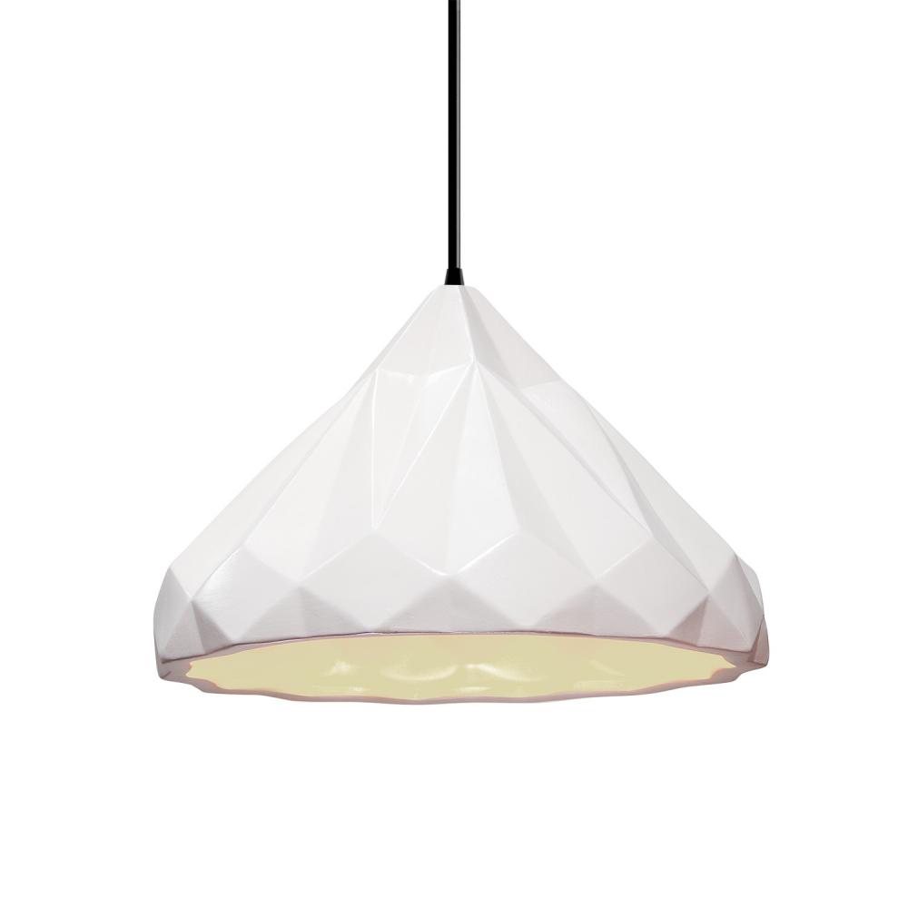 Geometric 1-Light LED Pendant