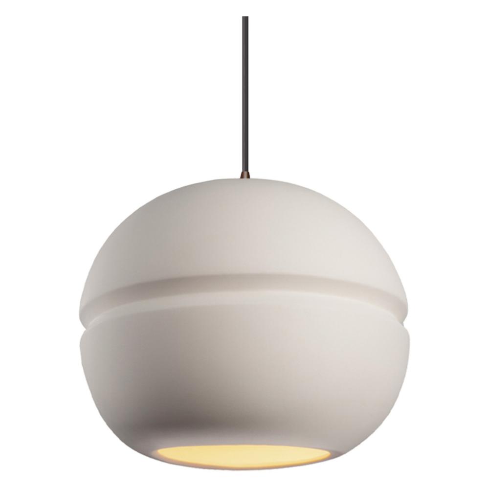 Large Sphere 1-Light LED Pendant