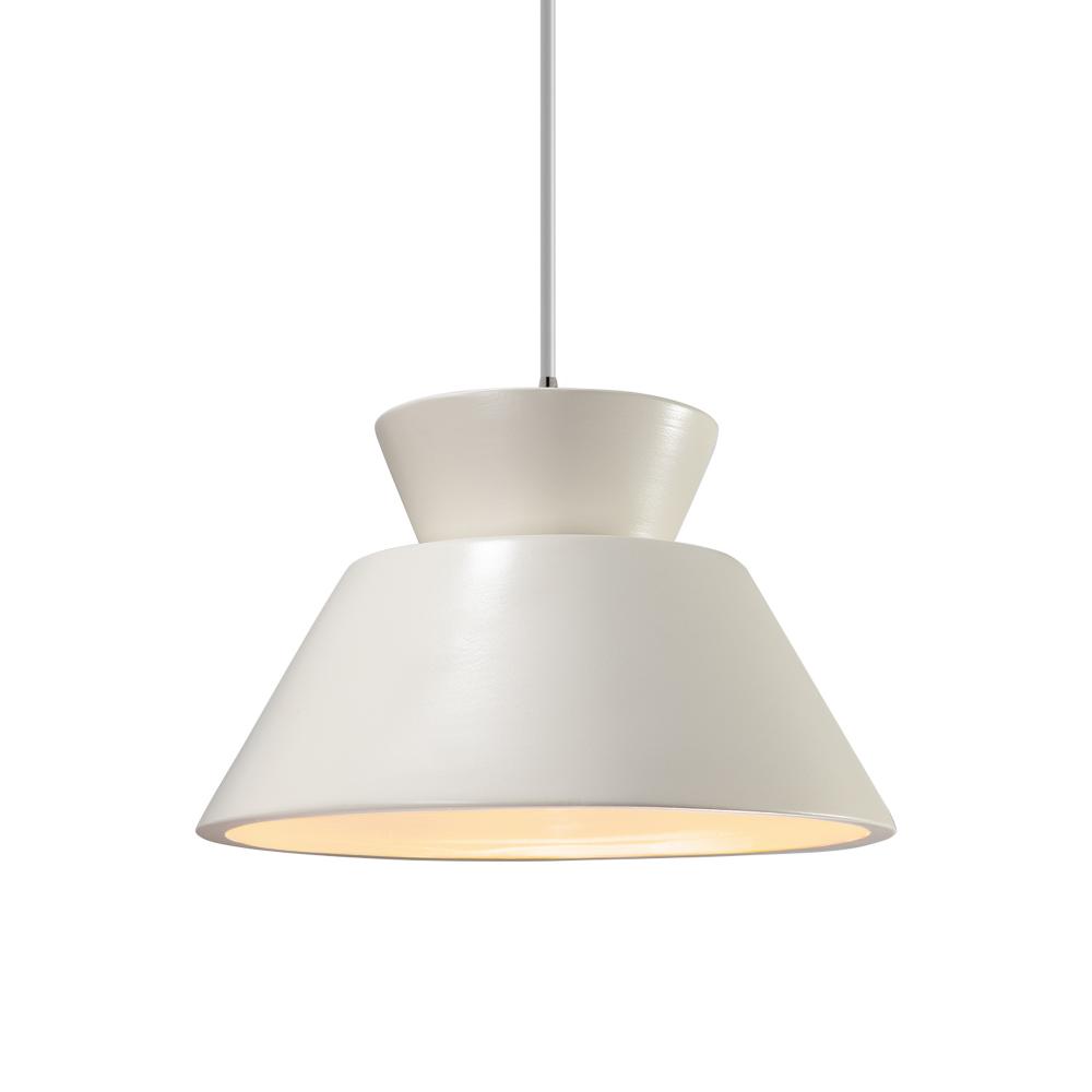 Trapezoid 1-Light LED Pendant