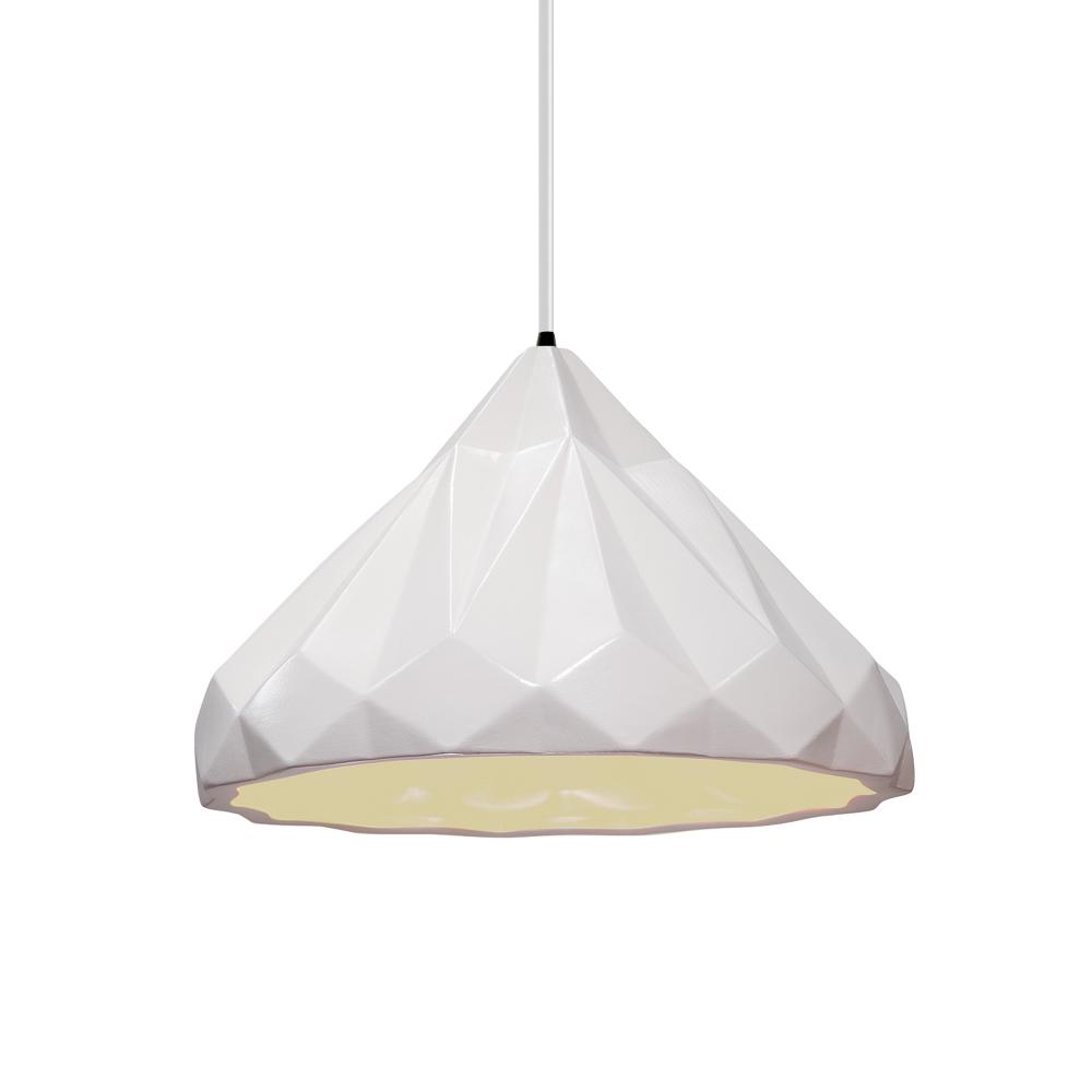 Geometric 1-Light LED Pendant