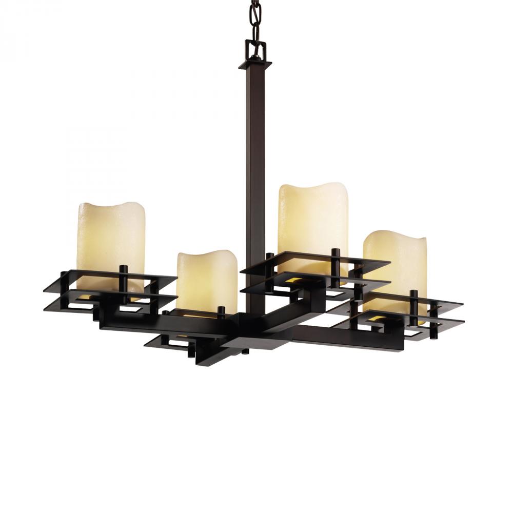 Metropolis 4-Light Chandelier