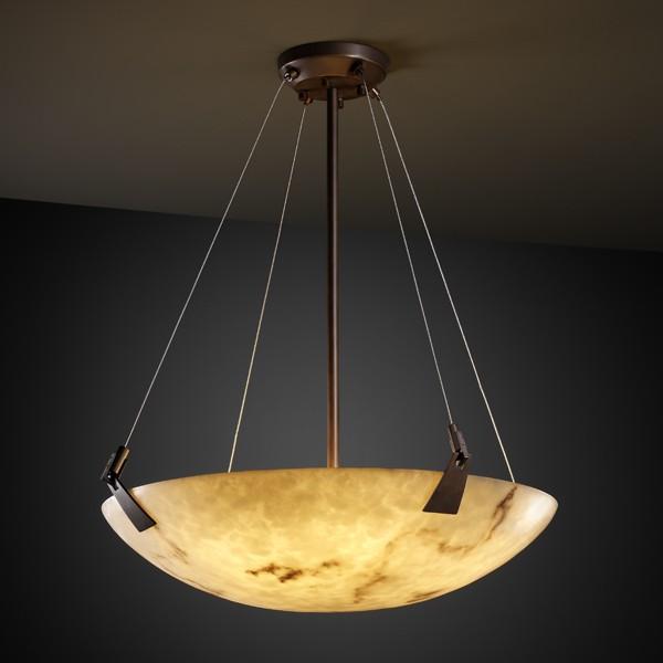 36" Pendant Bowl w/ Tapered Clips