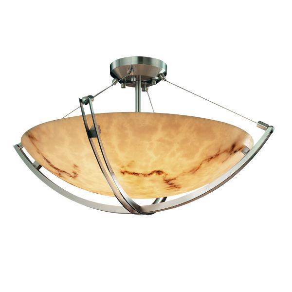 48" Semi-Flush Bowl w/ Crossbar