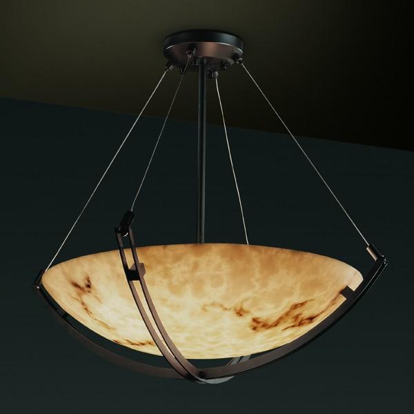 60" Pendant Bowl w/ Crossbar