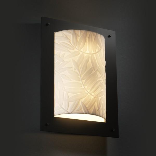 Framed Rectangle 4-Sided Wall Sconce (ADA)