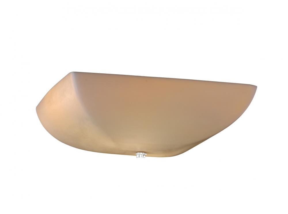 14" Square Semi-Flush Bowl