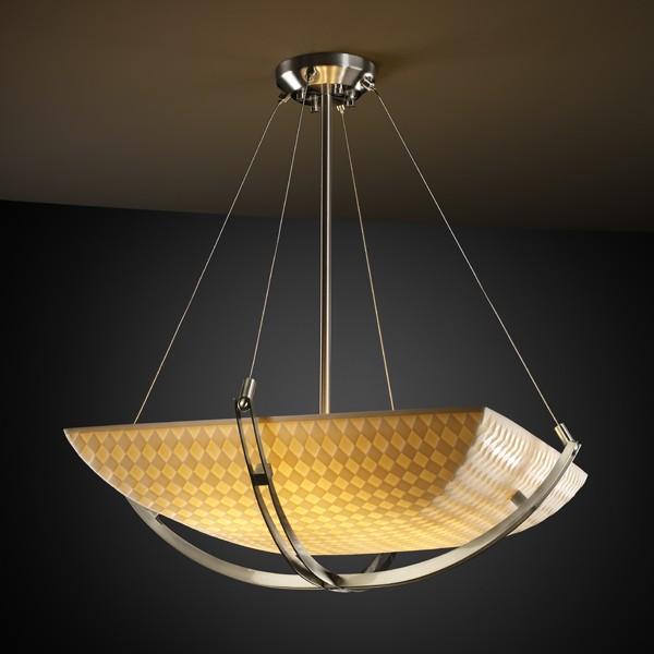 24" Pendant Bowl w/ Crossbar