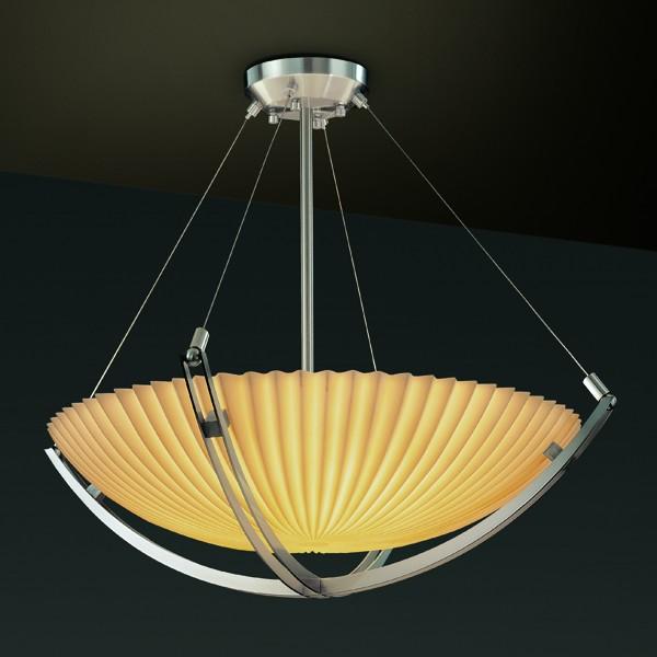 60" Pendant Bowl w/ Crossbar