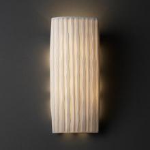 Justice Design Group POR-5135-WFAL-LED-1000 - ADA Rectangle Wall Sconce