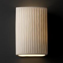 Justice Design Group POR-8856-WFAL-LED-1000 - Large Rectangle Wall Sconce