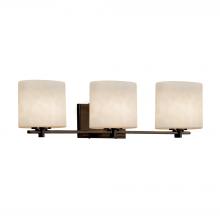 Justice Design Group CLD-8443-30-DBRZ - Era 3-Light Bath Bar