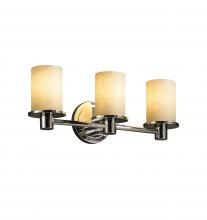 Justice Design Group CLD-8513-10-CROM - Rondo 3-Light Bath Bar