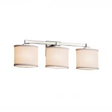 Justice Design Group FAB-8433-30-WHTE-CROM-LED3-2100 - Regency 3-Light LED Bath Bar