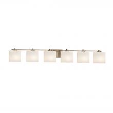 Justice Design Group FSN-8444-55-WEVE-MBLK-LED4-2800 - Era 4-Light LED Bath Bar