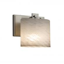 Justice Design Group FSN-8447-30-WEVE-NCKL-LED1-700 - Era ADA 1-Light LED Wall Sconce