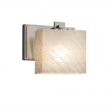 Justice Design Group FSN-8447-55-WEVE-NCKL-LED1-700 - Era ADA 1-Light LED Wall Sconce