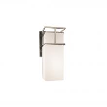 Justice Design Group FSN-8643W-OPAL-NCKL - Structure 1-Light Small Wall Sconce - Outdoor