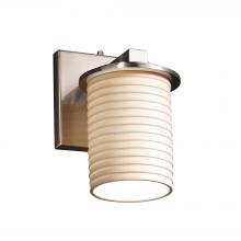 Justice Design Group POR-8771-10-SAWT-NCKL - Dakota 1-Light Wall Sconce