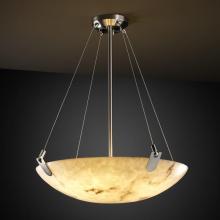 Justice Design Group FAL-9621-35-NCKL-LED-3000 - 18" Pendant Bowl w/ U-Clips