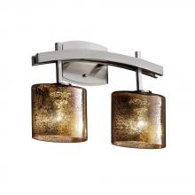 Justice Design Group FSN-8592-30-OPAL-DBRZ - Archway 2-Light Bath Bar